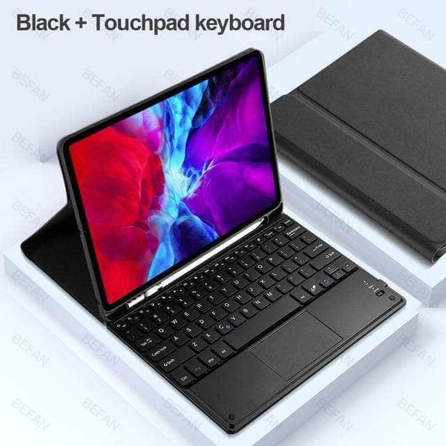 CaseBuddy Australia Casebuddy black Touch / iPad Air 4 10.9 2020 TouchPad Keyboard iPad Air 4 10.9 Keyboard Case
