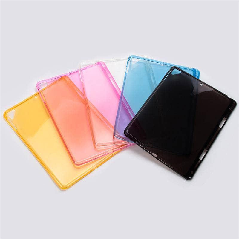 TPU Soft Case For iPad Air 3 10.5 2019 Slim Silicone Transparent Back Cover Pencil Holder - CaseBuddy