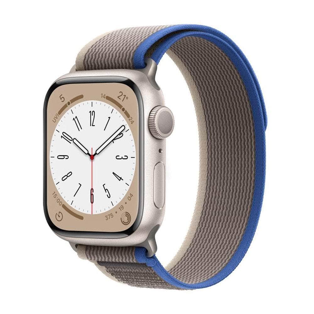 Casebuddy Blue-Gray / 38mm 40mm 41mm Trail Loop Apple Watch Band