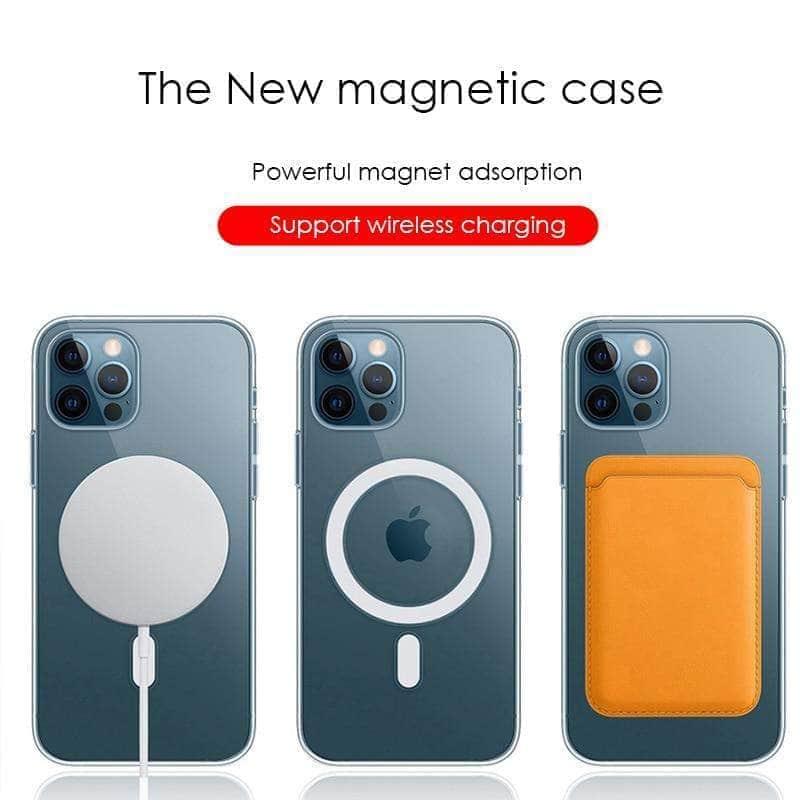 CaseBuddy Australia Casebuddy Transparent Magnetic iPhone 13 & 13 pro Max Magsafe Cover