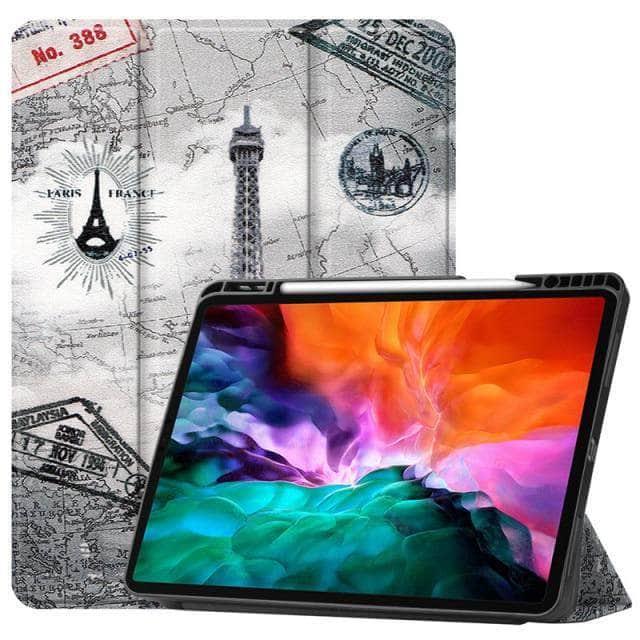 CaseBuddy Australia Casebuddy TT / iPad Pro 11 2021 Tri-Fold Leather Flip Cover iPad Pro 2021 Protective Shell