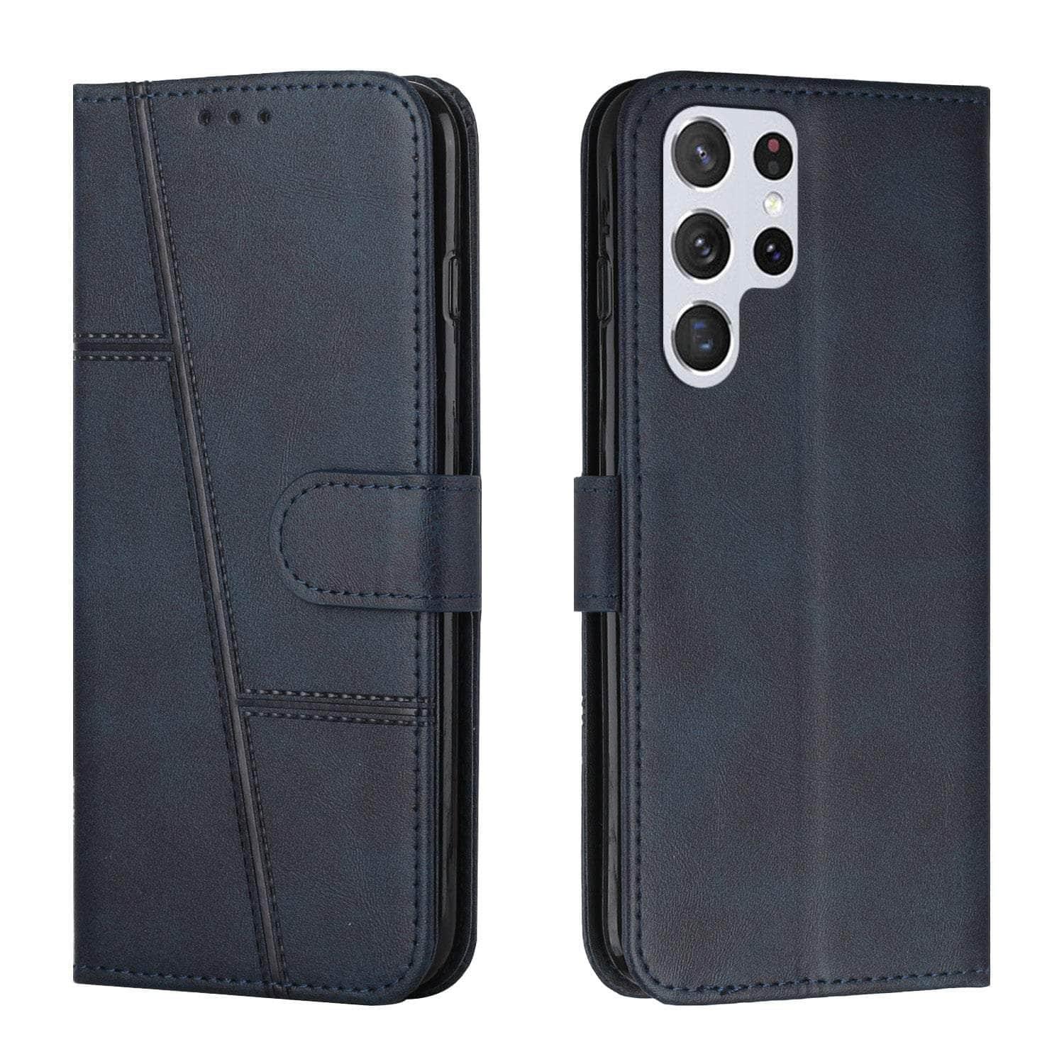 CaseBuddy Australia Wallet Leather S22 Plus Lanyard Case