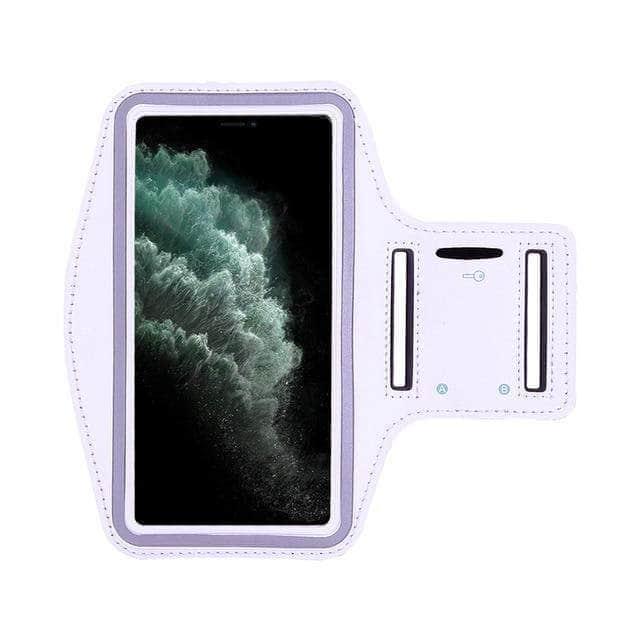 CaseBuddy Australia Casebuddy iPhone 13 Pro / white Water Resistant Sport Running Workout iPhone 13 Pro Band