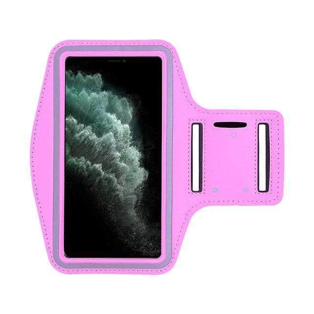 CaseBuddy Australia Casebuddy iPhone 13 Pro / Pink Water Resistant Sport Running Workout iPhone 13 Pro Band