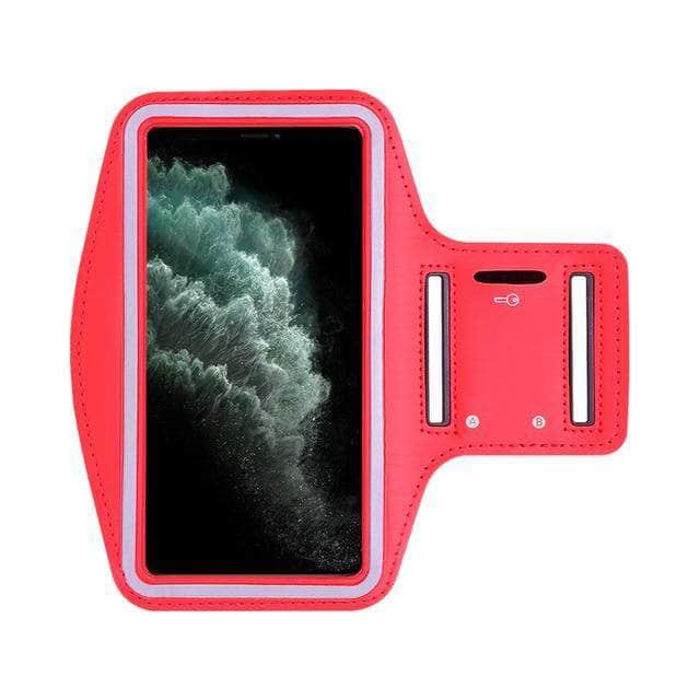 CaseBuddy Australia Casebuddy For iPhone 13 / Red Waterproof Sport Running Workout iPhone 13 & 13 Pro Band