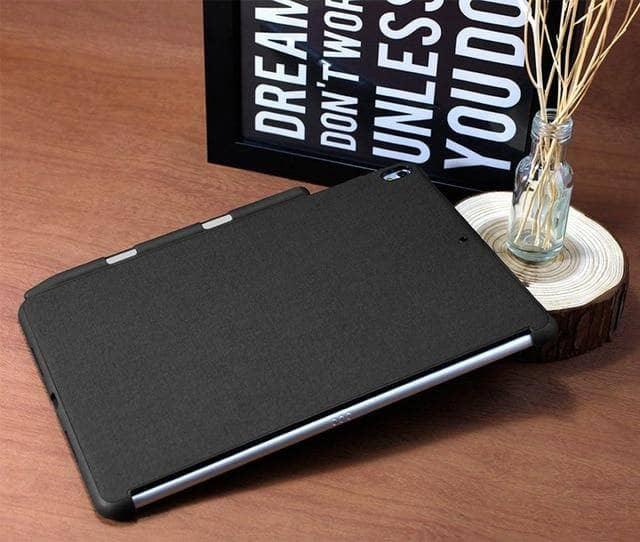 WOWCASE Pencil Holder Tablet Case iPad Air 3 10.5 2019 Soft Edge Anti-knock Back Cover - CaseBuddy