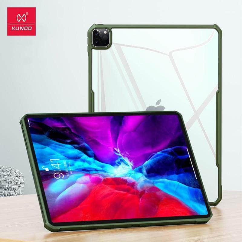 XUNDD iPad Pro 11 12.9 (2020) Transparent Protective Tablet Cover With Airbag Bumper Kids Safe - CaseBuddy